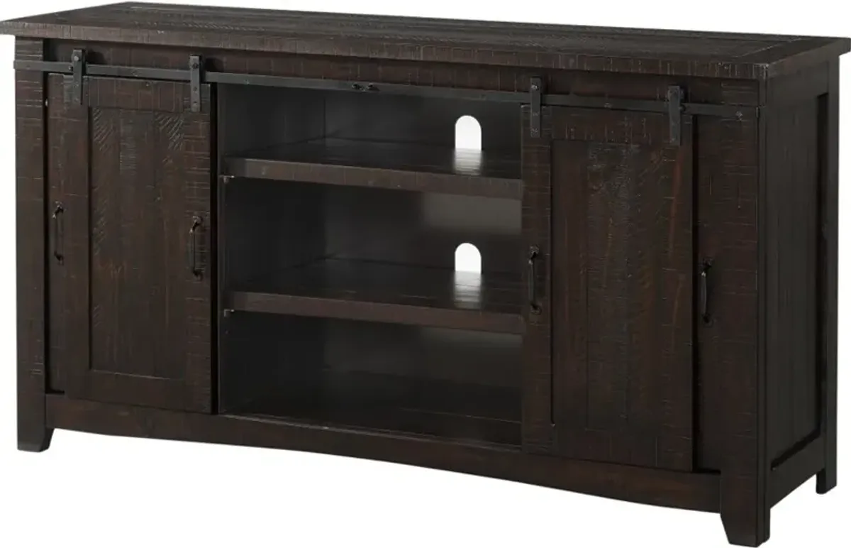 Camden Espresso Brown Farmhouse TV Stand