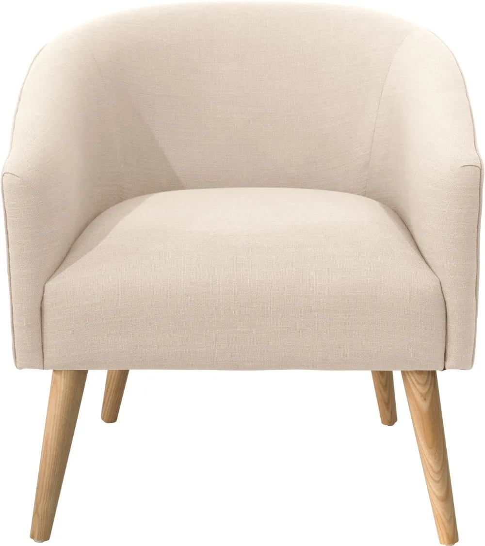 Deco Cream Accent Chair - Skyline Furniture