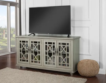 Jules Silver 63 Inch TV Stand
