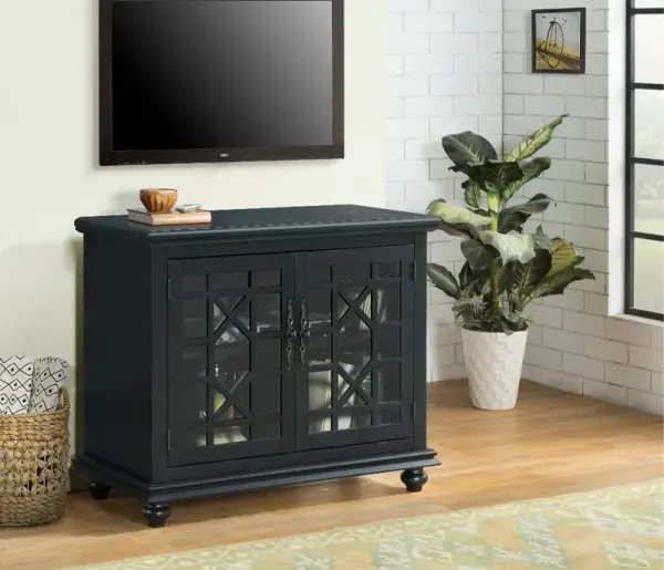 Jules Black 38 Inch TV Stand