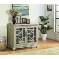 Jules Silver 38 Inch TV Stand