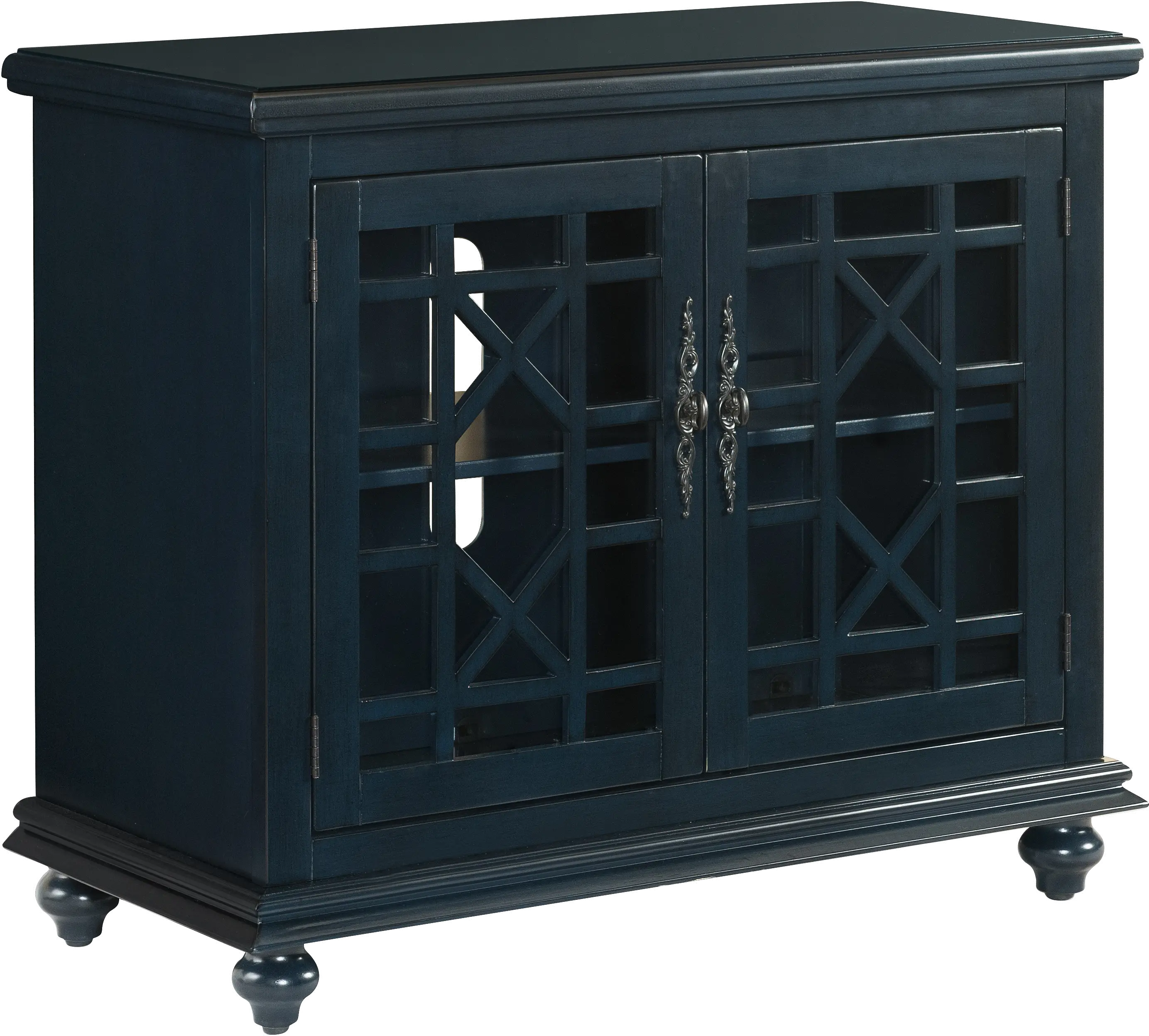 Jules Navy Blue 38 inch TV Stand