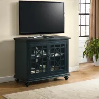 Jules Navy Blue 38 inch TV Stand