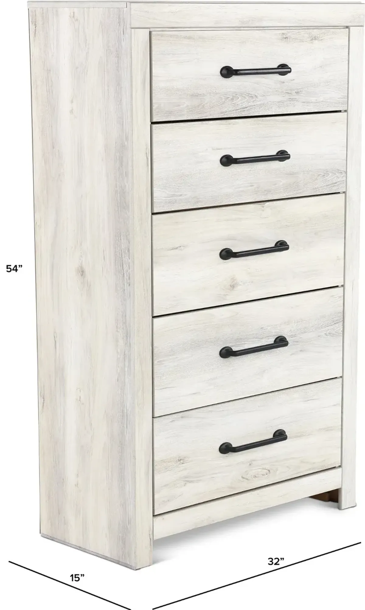 Sunrise Park Whitewash Chest of Drawers