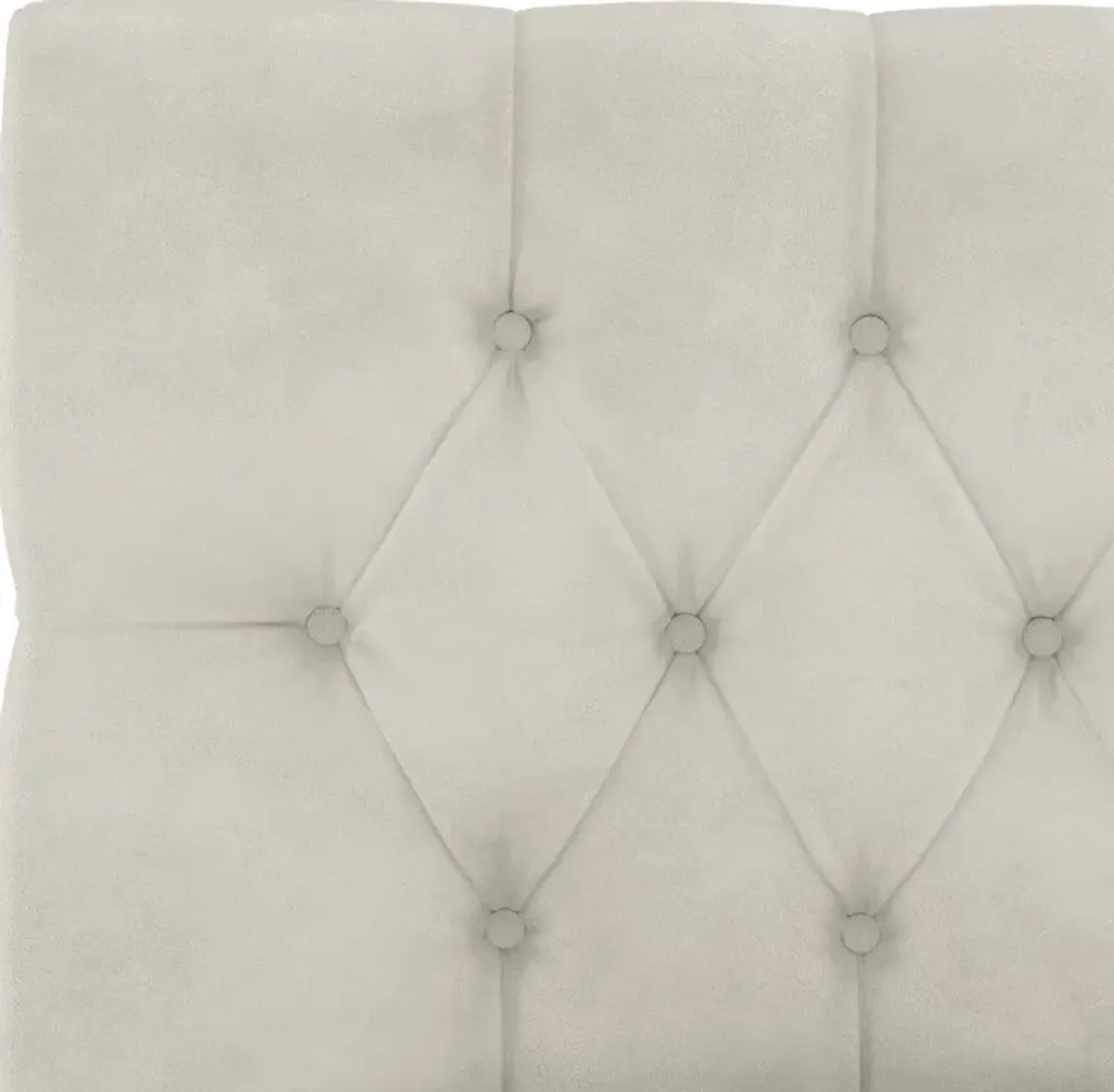 Julia Velvet Light Gray Tufted King Upholstered Bed - Skyline...