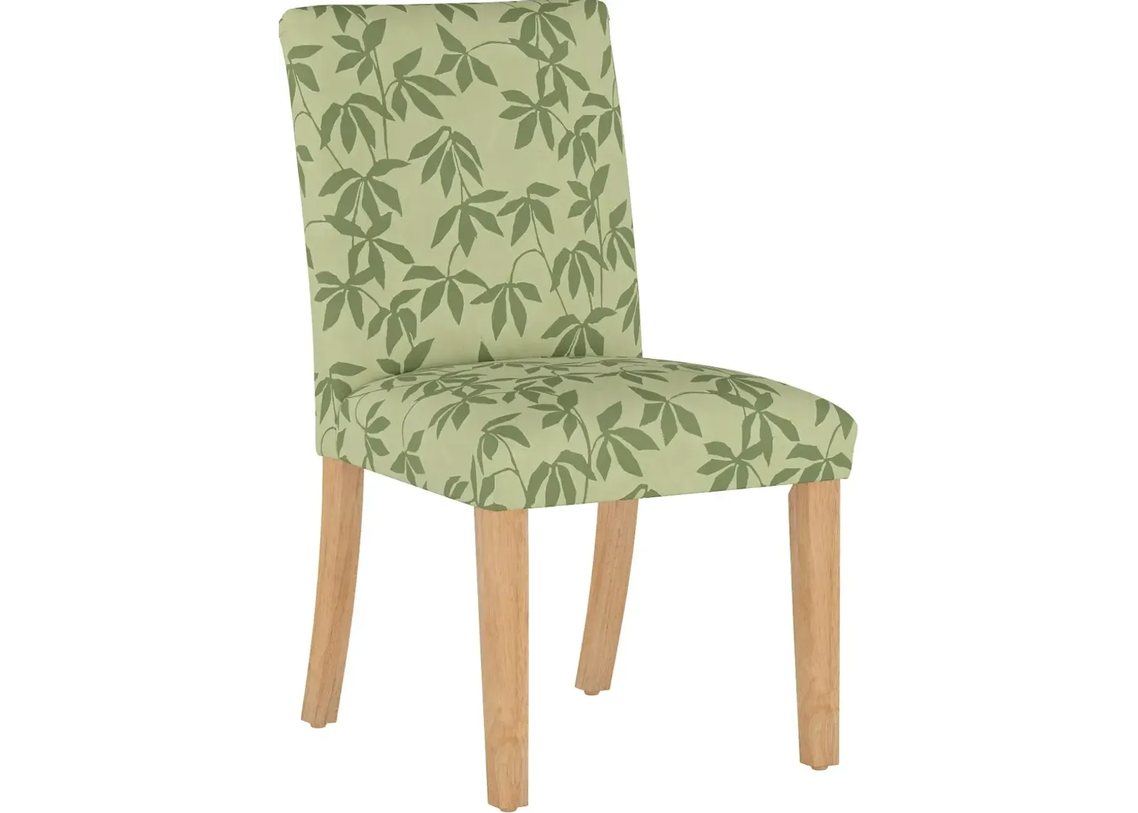 Jennifer Floral Sage Upholstered Dining Chair - Skyline Furniture