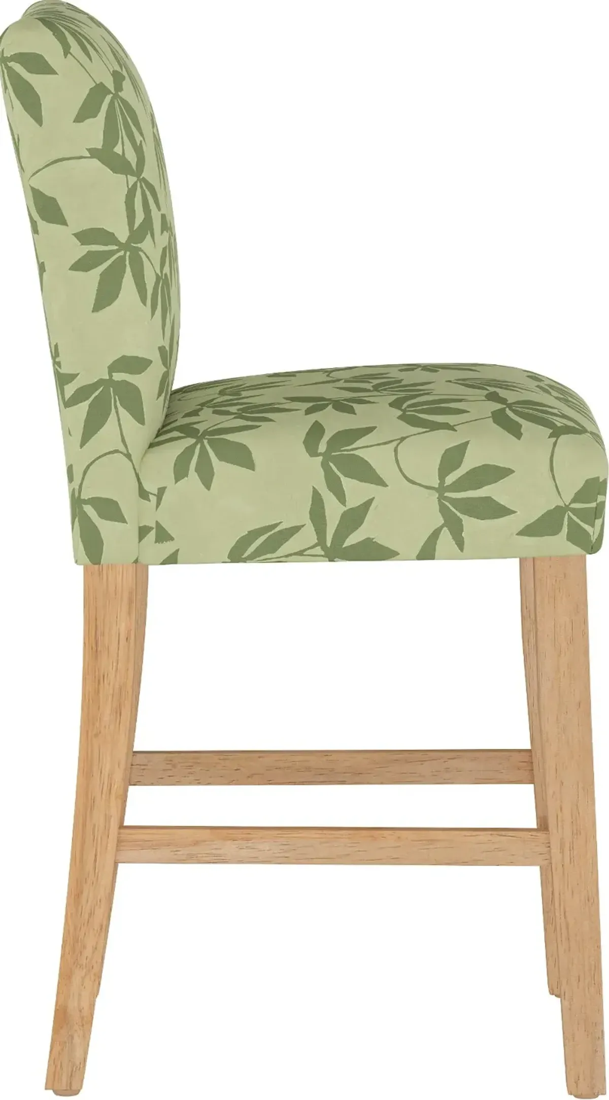 Jennifer Floral Sage Upholstered Counter Height Stool - Skyline Furniture