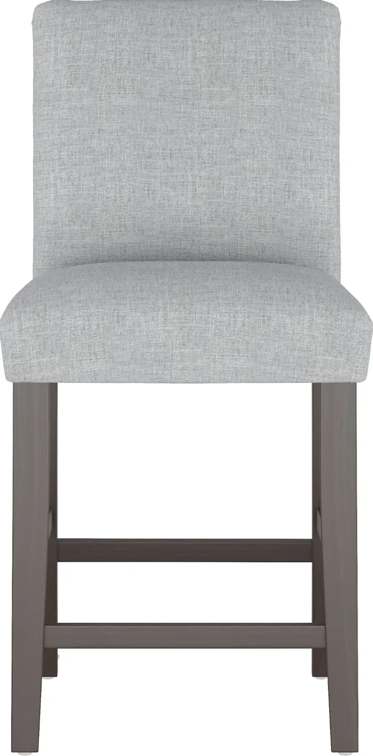 Zuma Gray Upholstered Counter Height Stool - Skyline Furniture