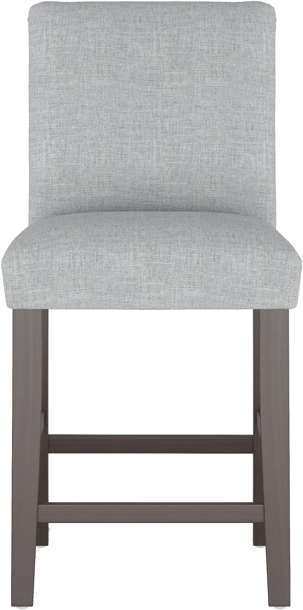 Zuma Gray Upholstered Counter Height Stool - Skyline Furniture