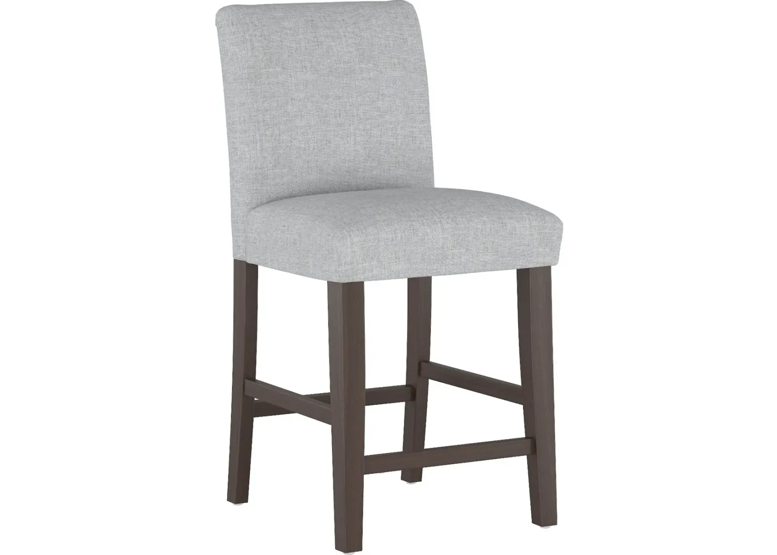 Zuma Gray Upholstered Counter Height Stool - Skyline Furniture