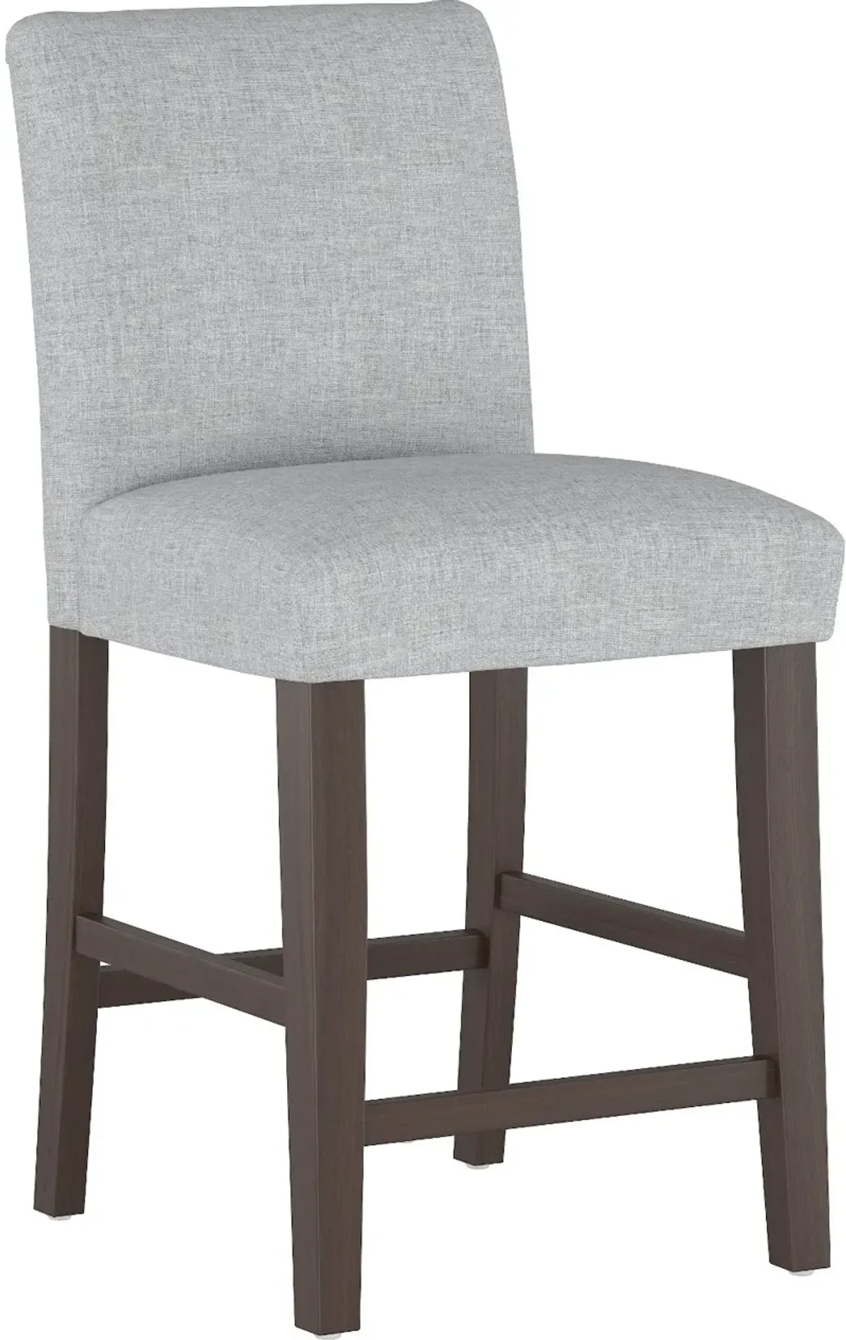 Zuma Gray Upholstered Counter Height Stool - Skyline Furniture