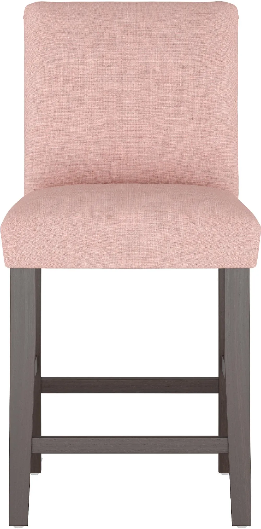 Zuma Pink Upholstered Counter Height Stool - Skyline Furniture