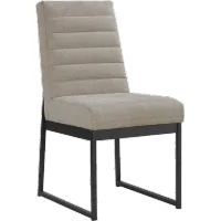 Eden Beige Upholstered Dining Room Chair