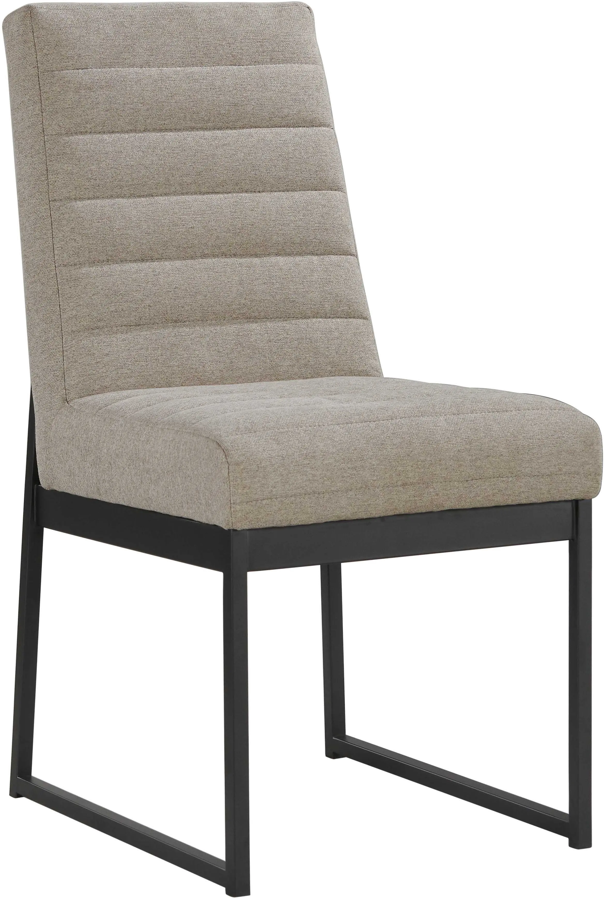 Eden Beige Upholstered Dining Room Chair