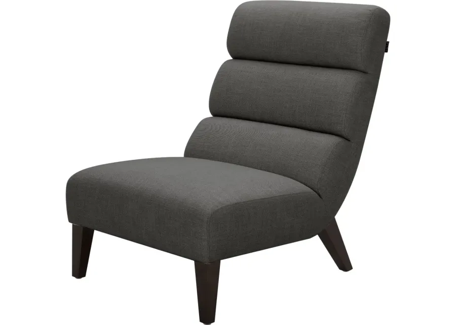 Effie Smoke Gray Accent Chair