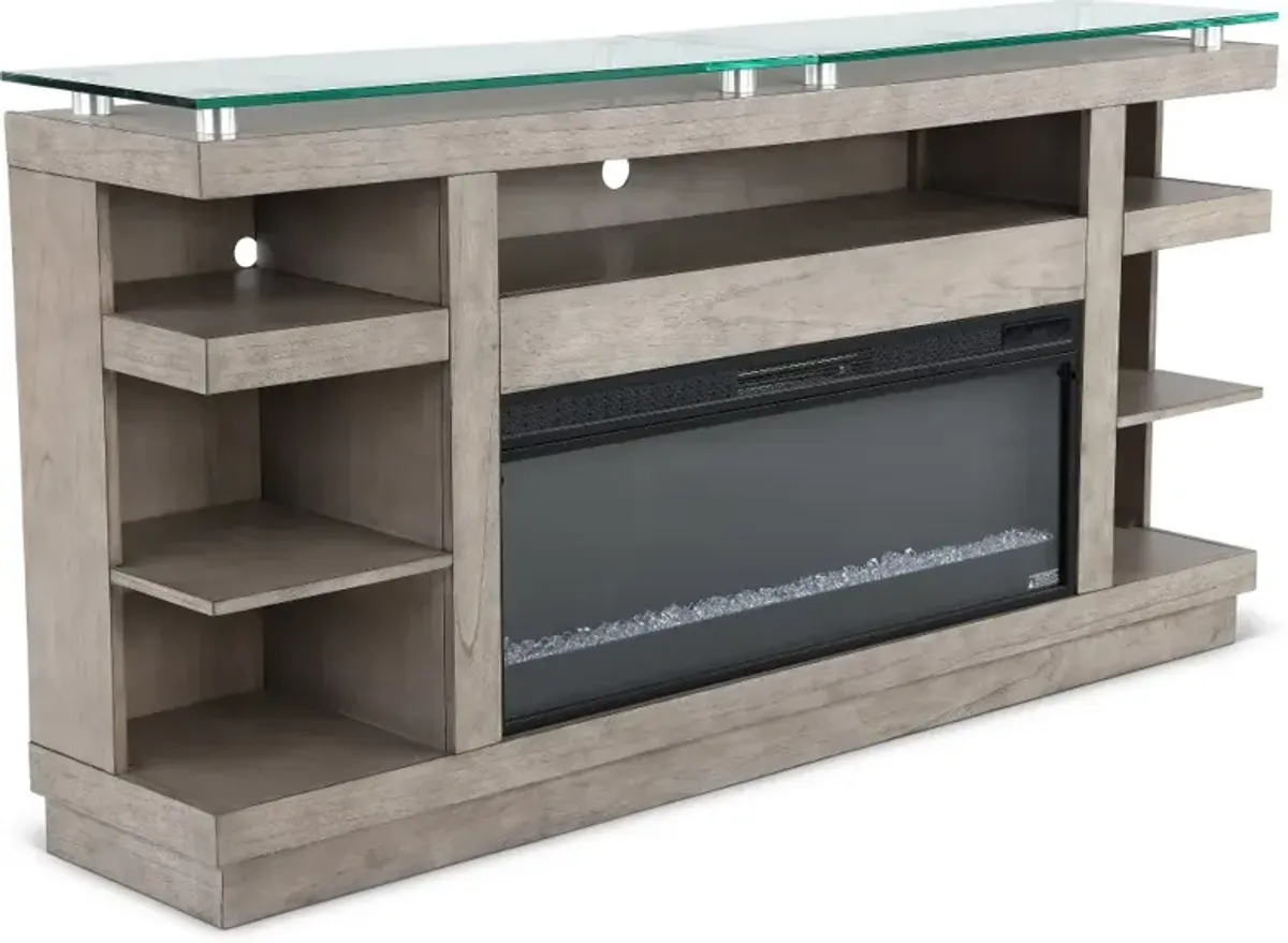 Celino 74" Fireplace TV Stand