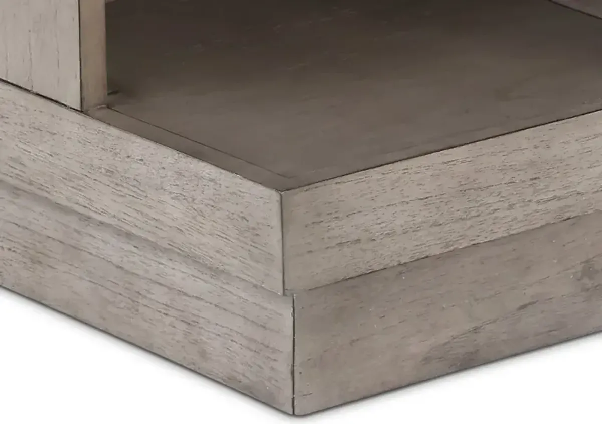 Celino Gray Fireplace Entertainment Center