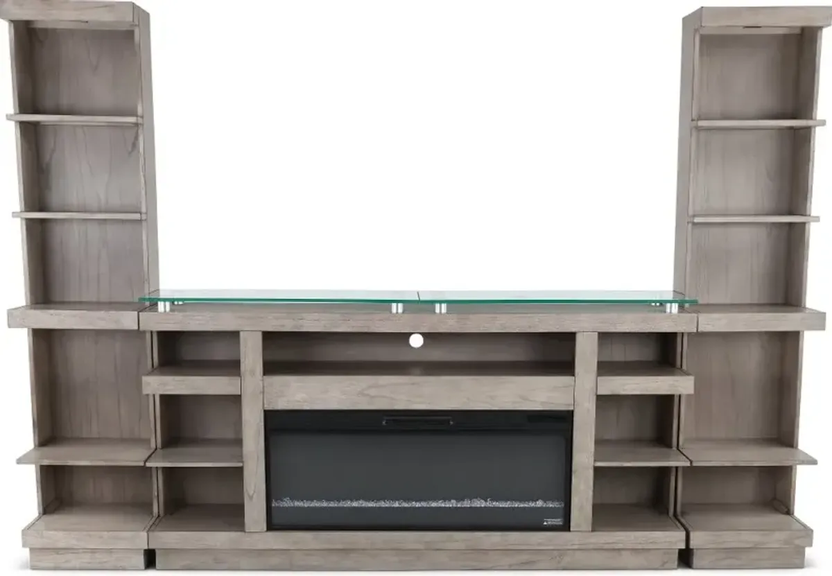 Celino Modern Fireplace Entertainment Center