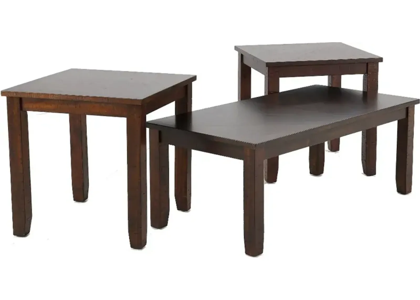 Jax Walnut Brown Table Group, Set of 3