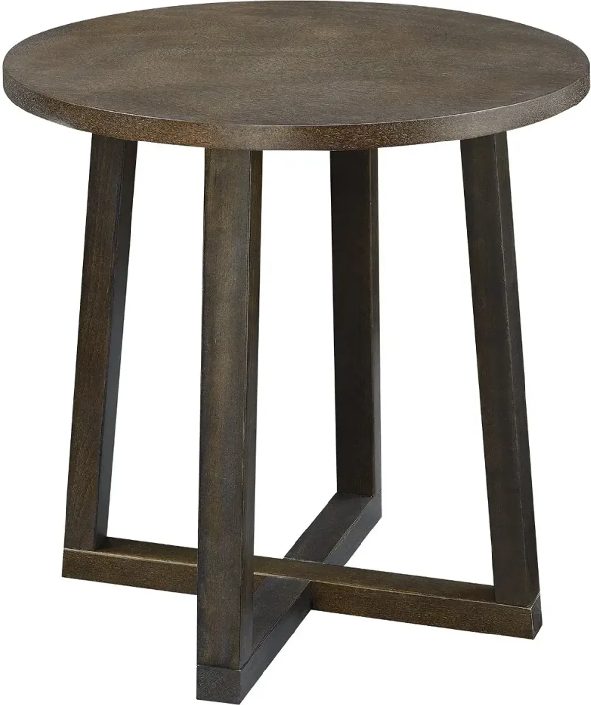 Industrial Dark Brown Table Group, Set of 3