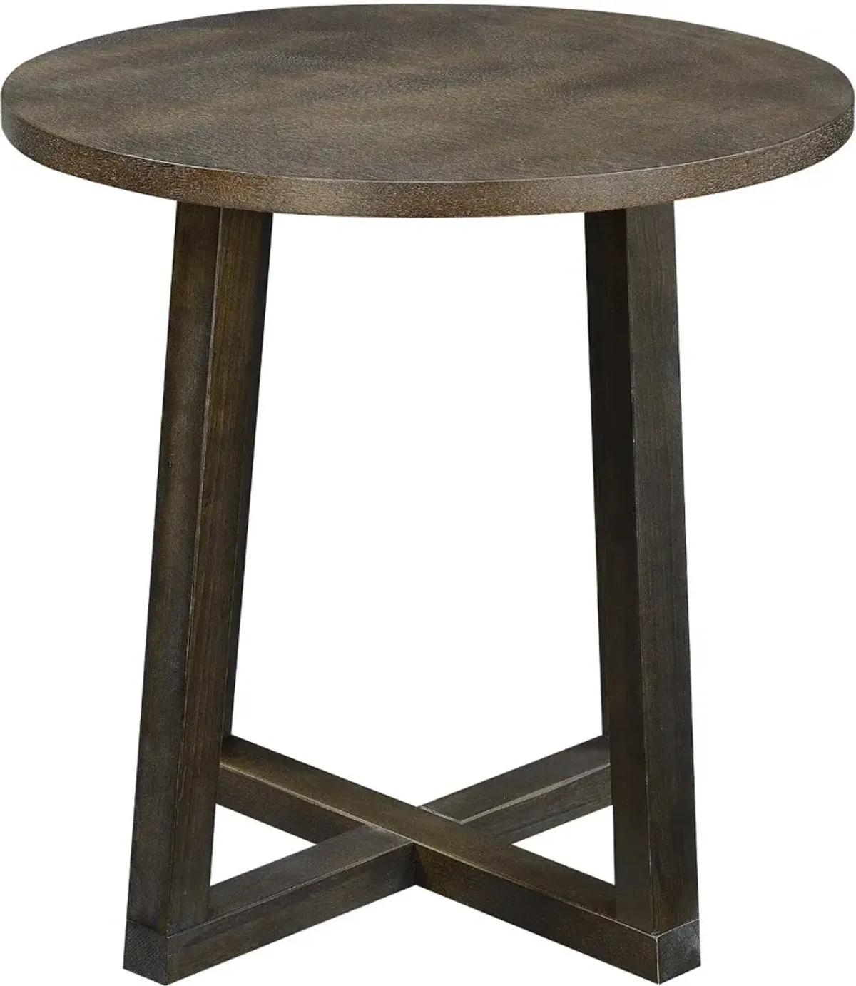 Industrial Dark Brown Table Group, Set of 3