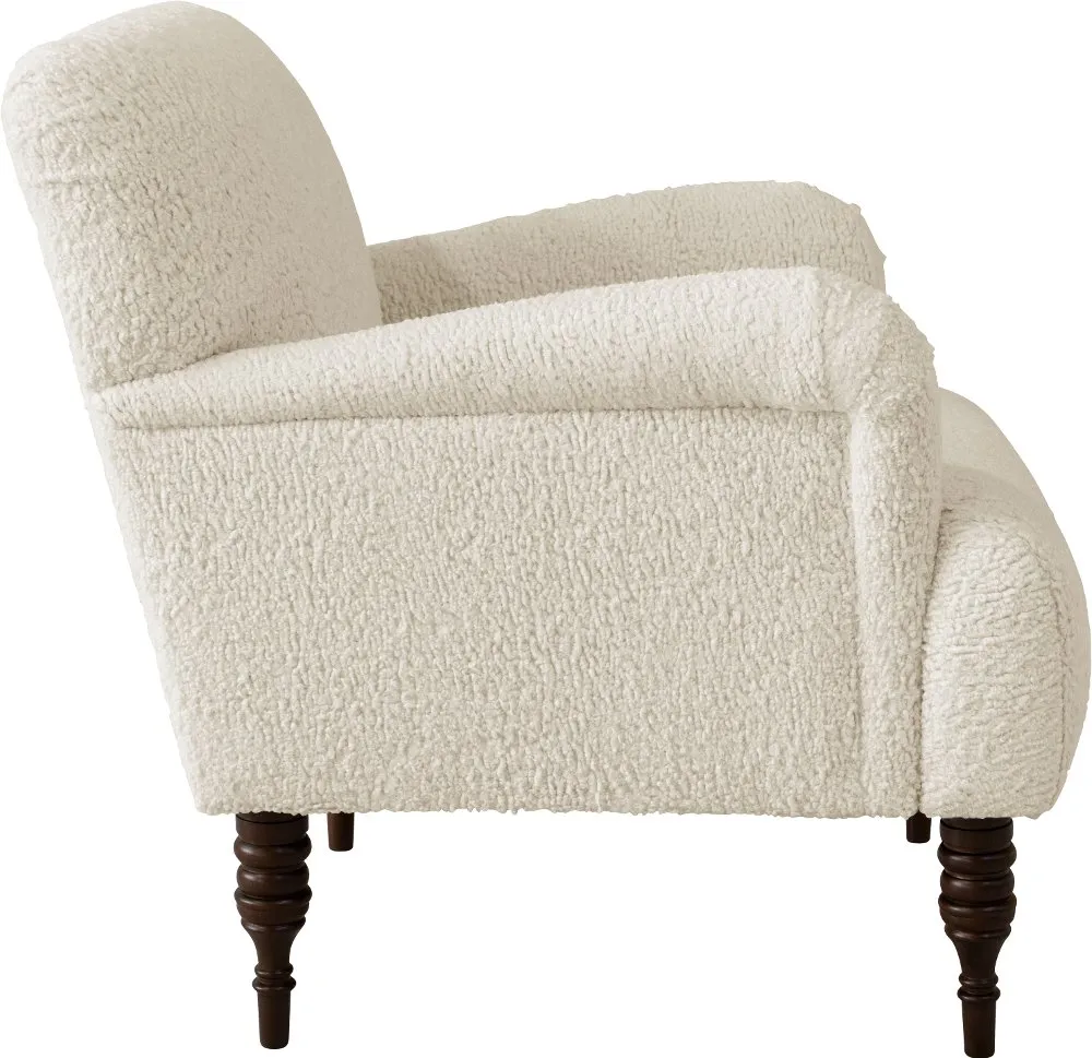 Cherrie Faux Sheepskin Accent Chair - Skyline Furniture