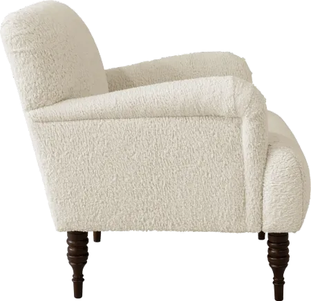 Cherrie Faux Sheepskin Accent Chair - Skyline Furniture