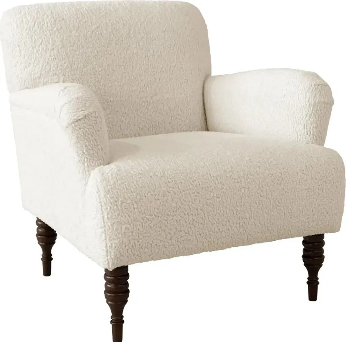 Cherrie Faux Sheepskin Accent Chair - Skyline Furniture