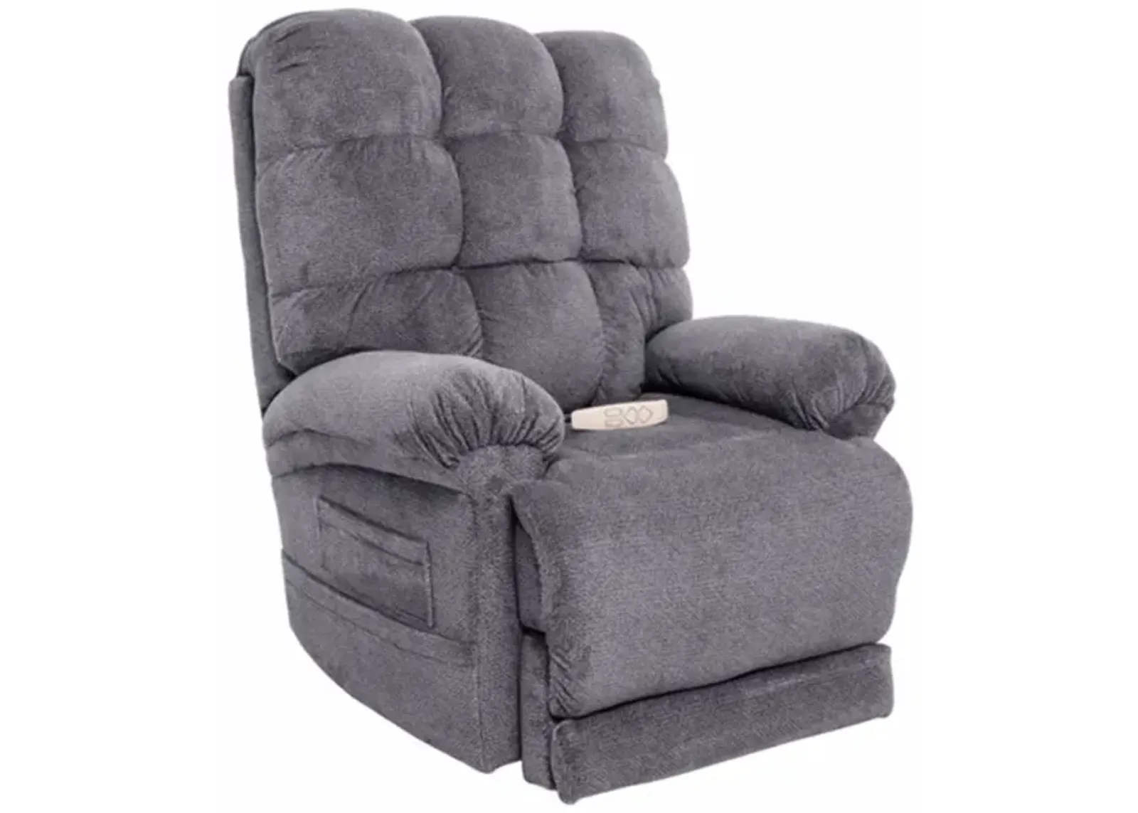 Venus Slate Gray Lift Recliner with Massage and Heat