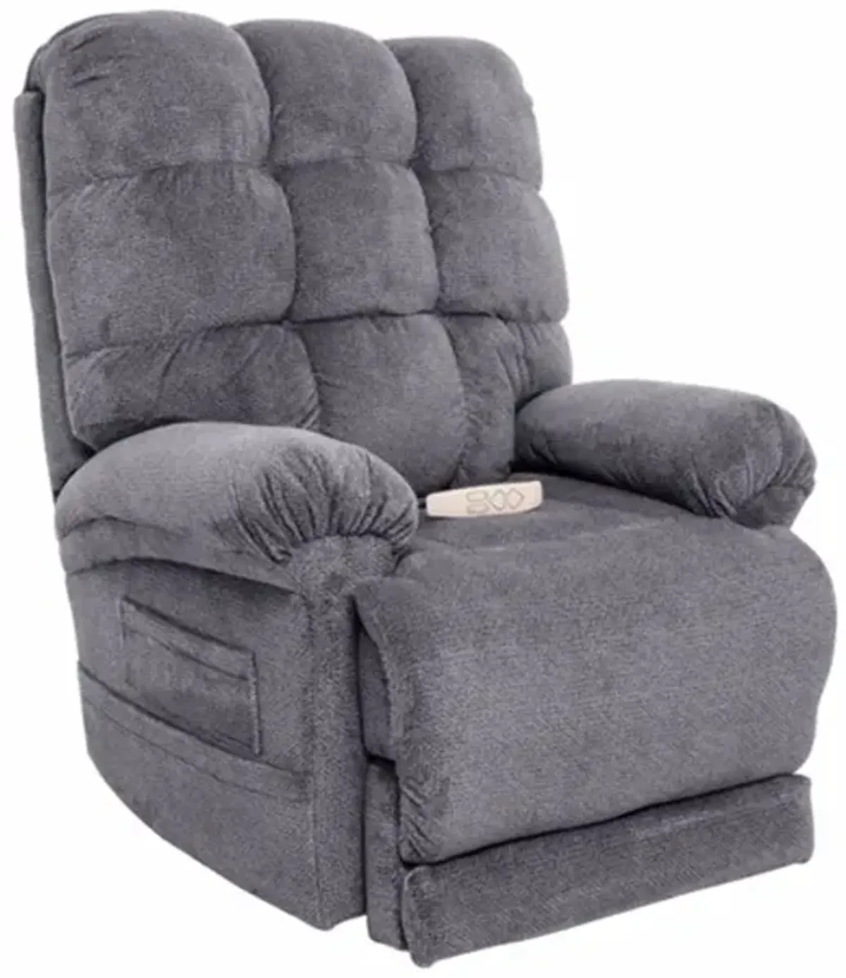 Venus Slate Gray Lift Recliner with Massage and Heat