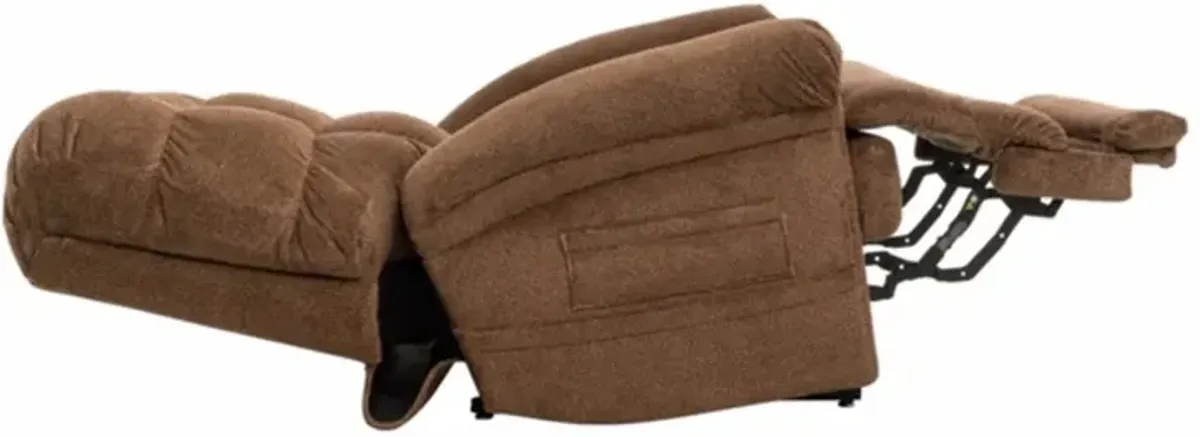 Venus Nutmeg Brown Lift Recliner with Massage and Heat