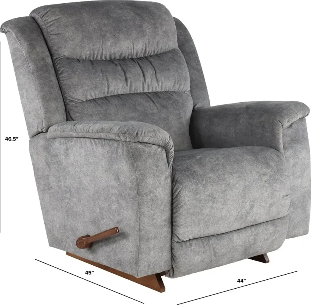 Redwood Gray Rocker Recliner