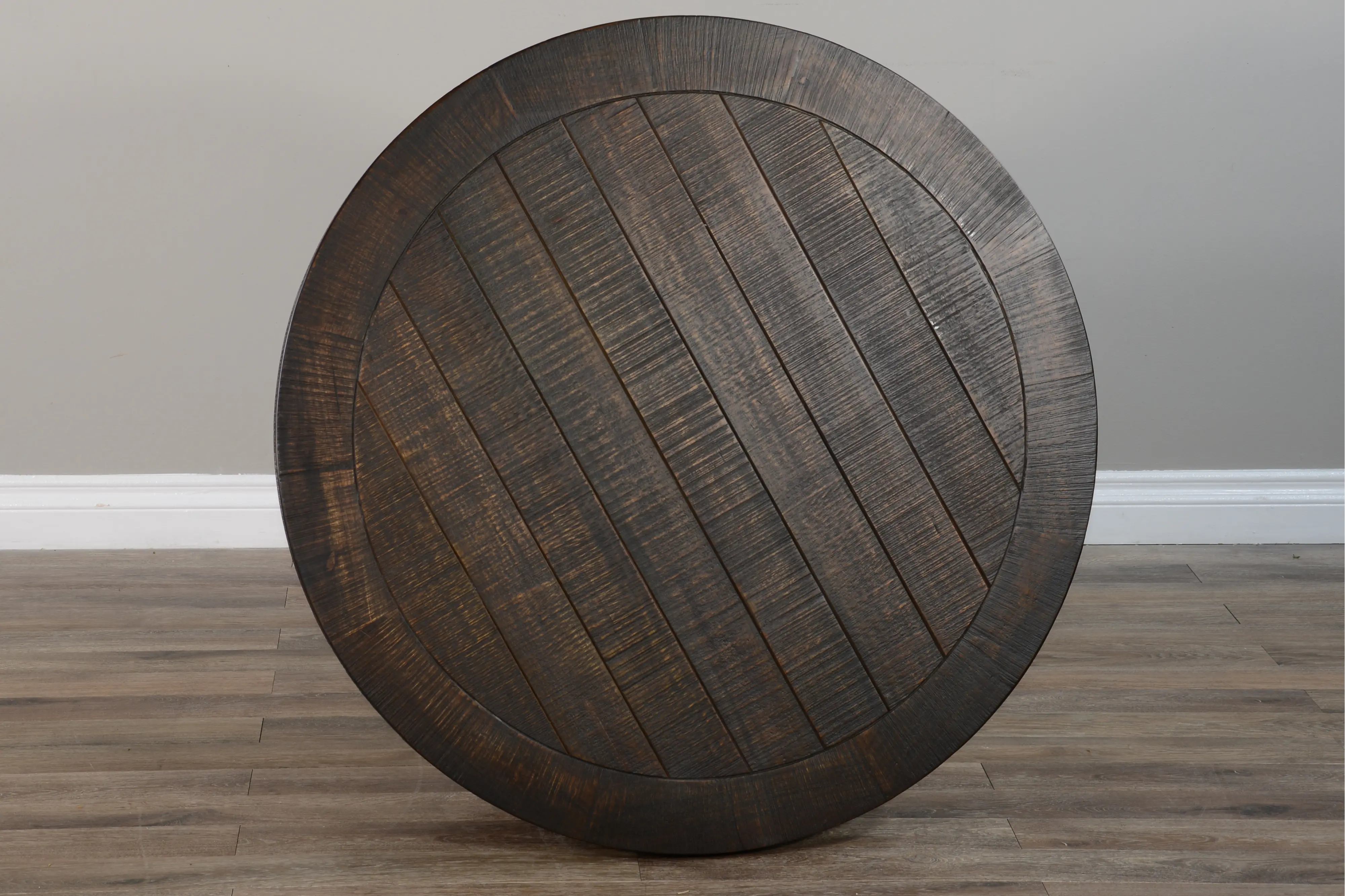 Homestead Tobacco Brown Round Coffee Table
