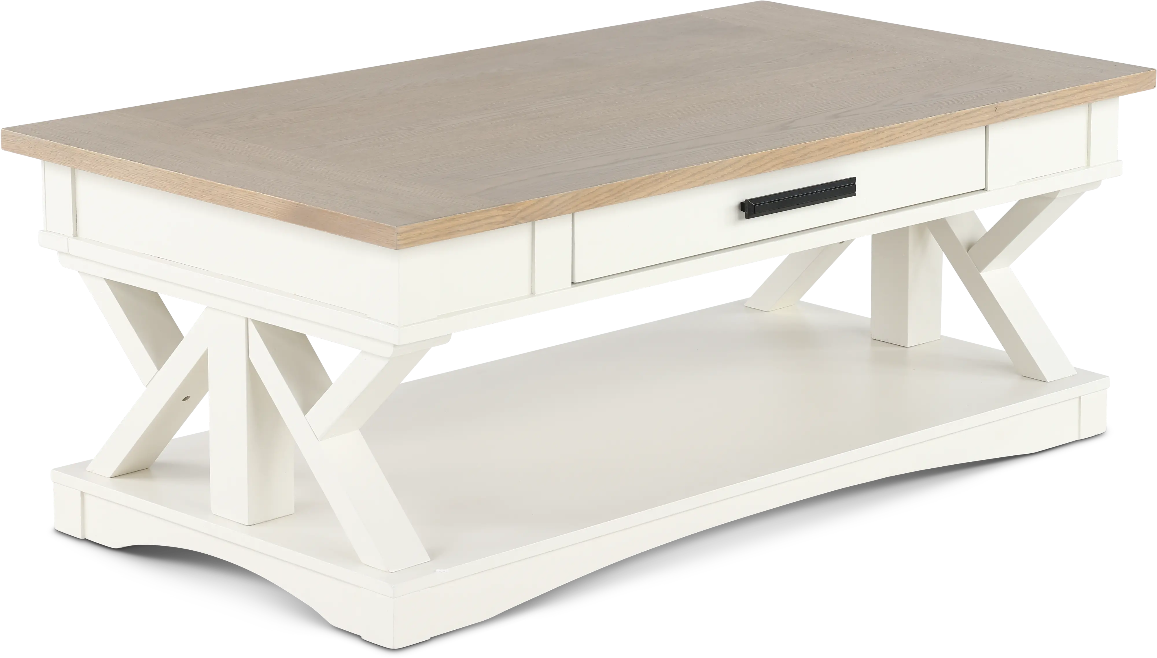 Amy Cotton White Coffee Table