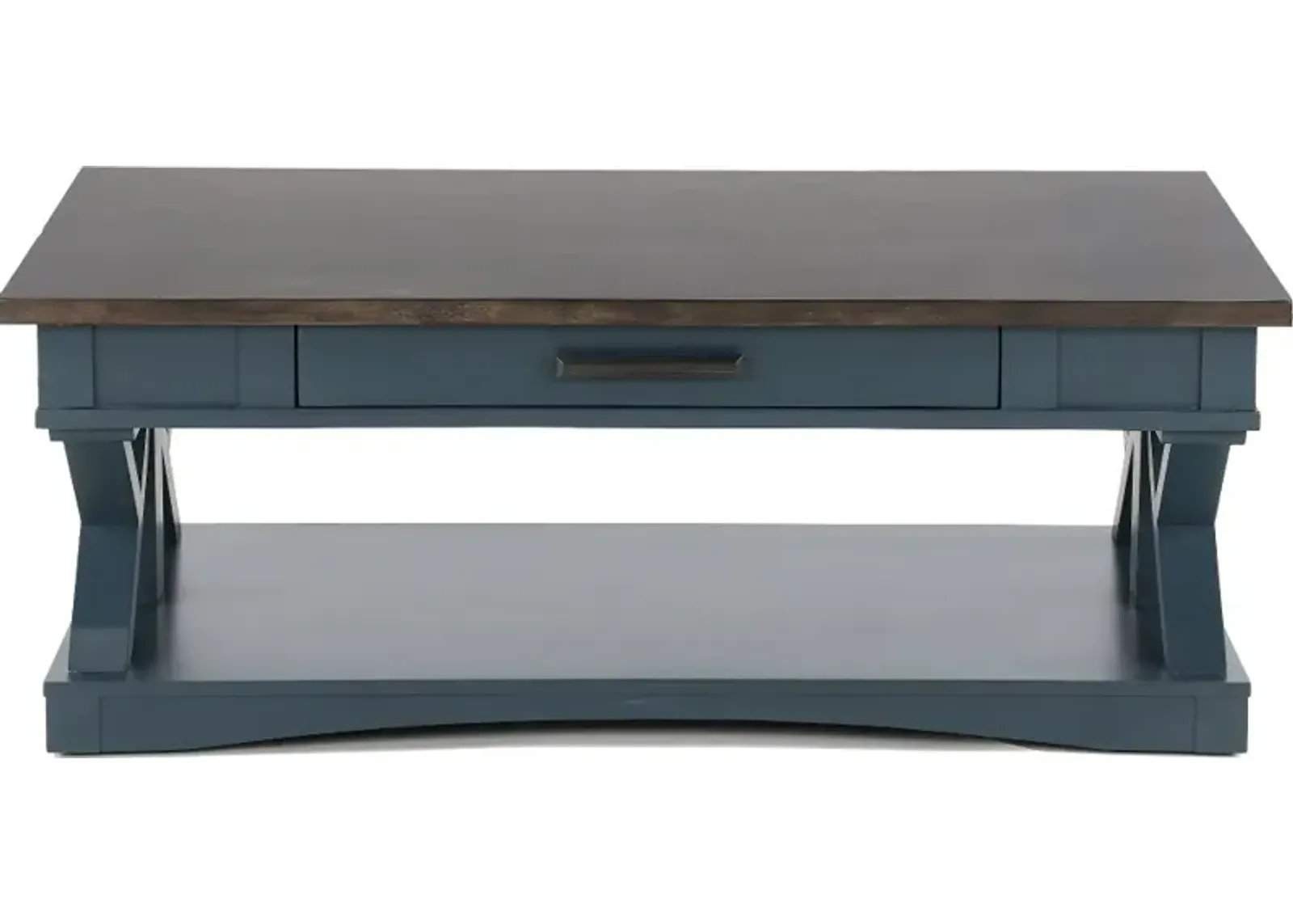 Amy Denim Blue Coffee Table