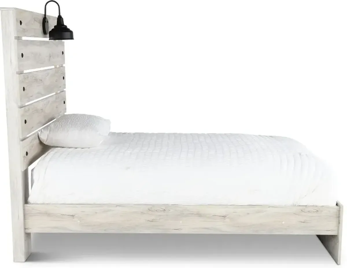 Sunrise Park Whitewash Twin Bed