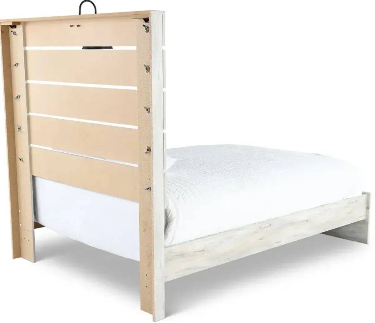 Sunrise Park Whitewash Twin Bed