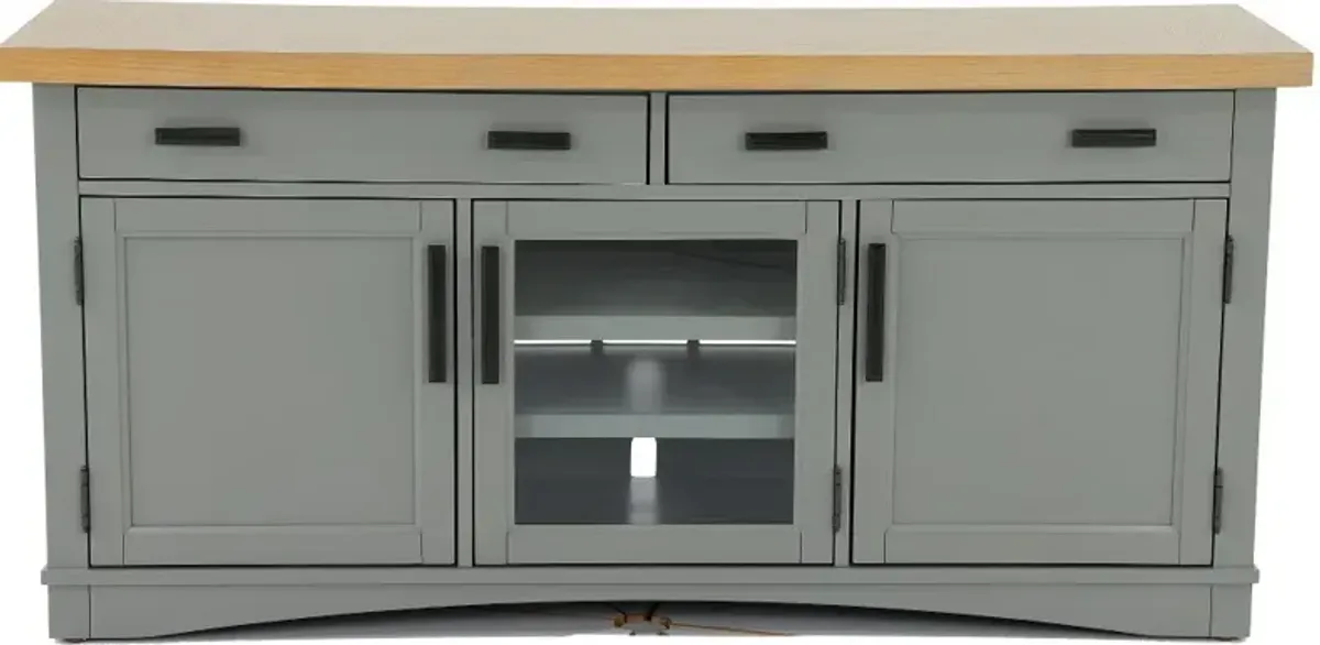 Amy Dove Gray 63" TV Stand