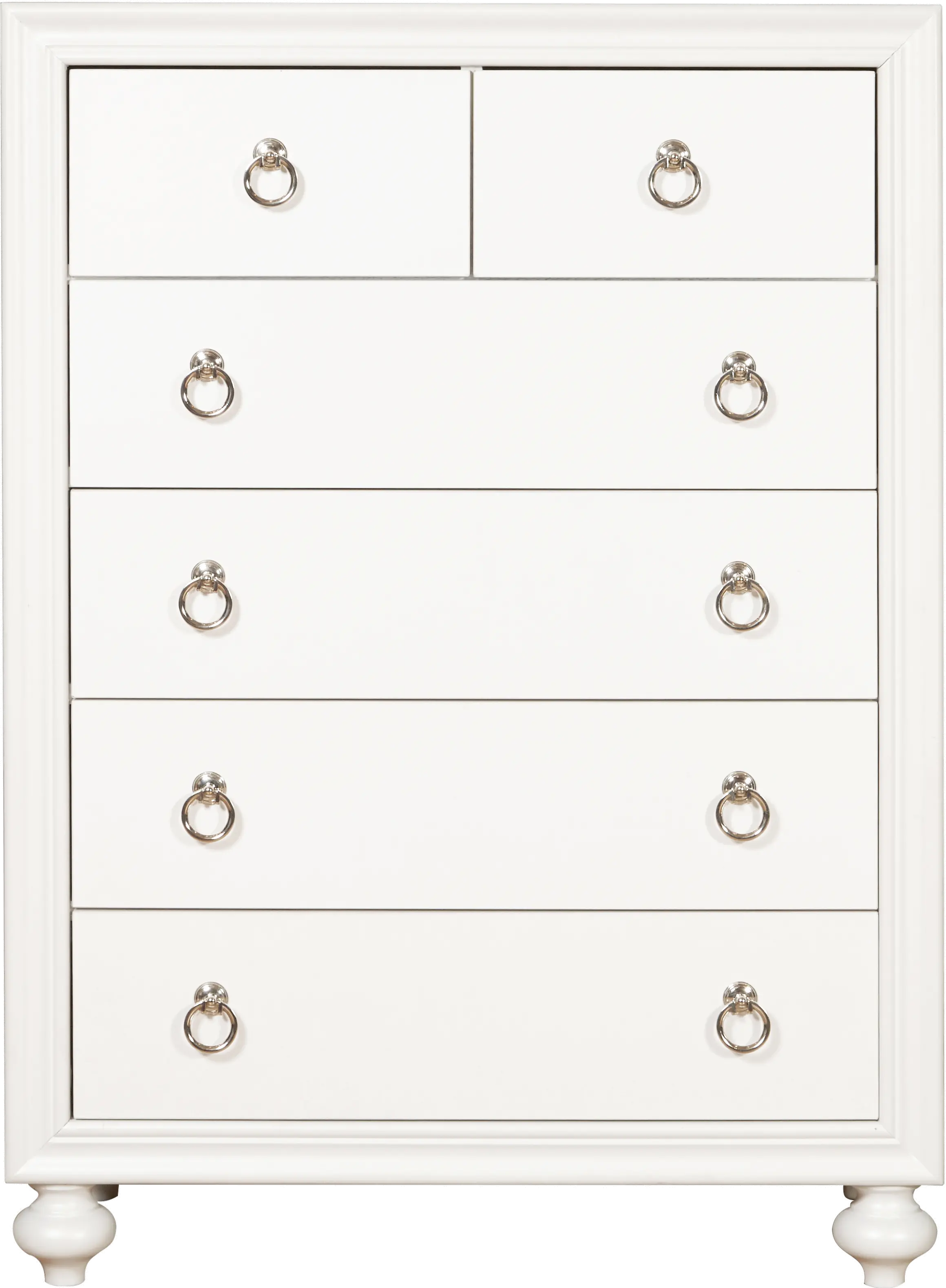 Bella White Chest of Drawers