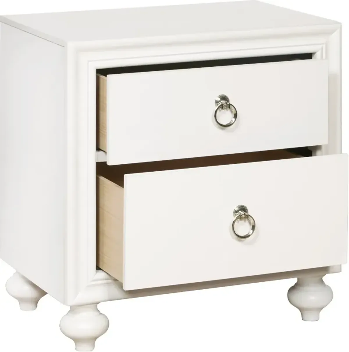 Bella White Nightstand