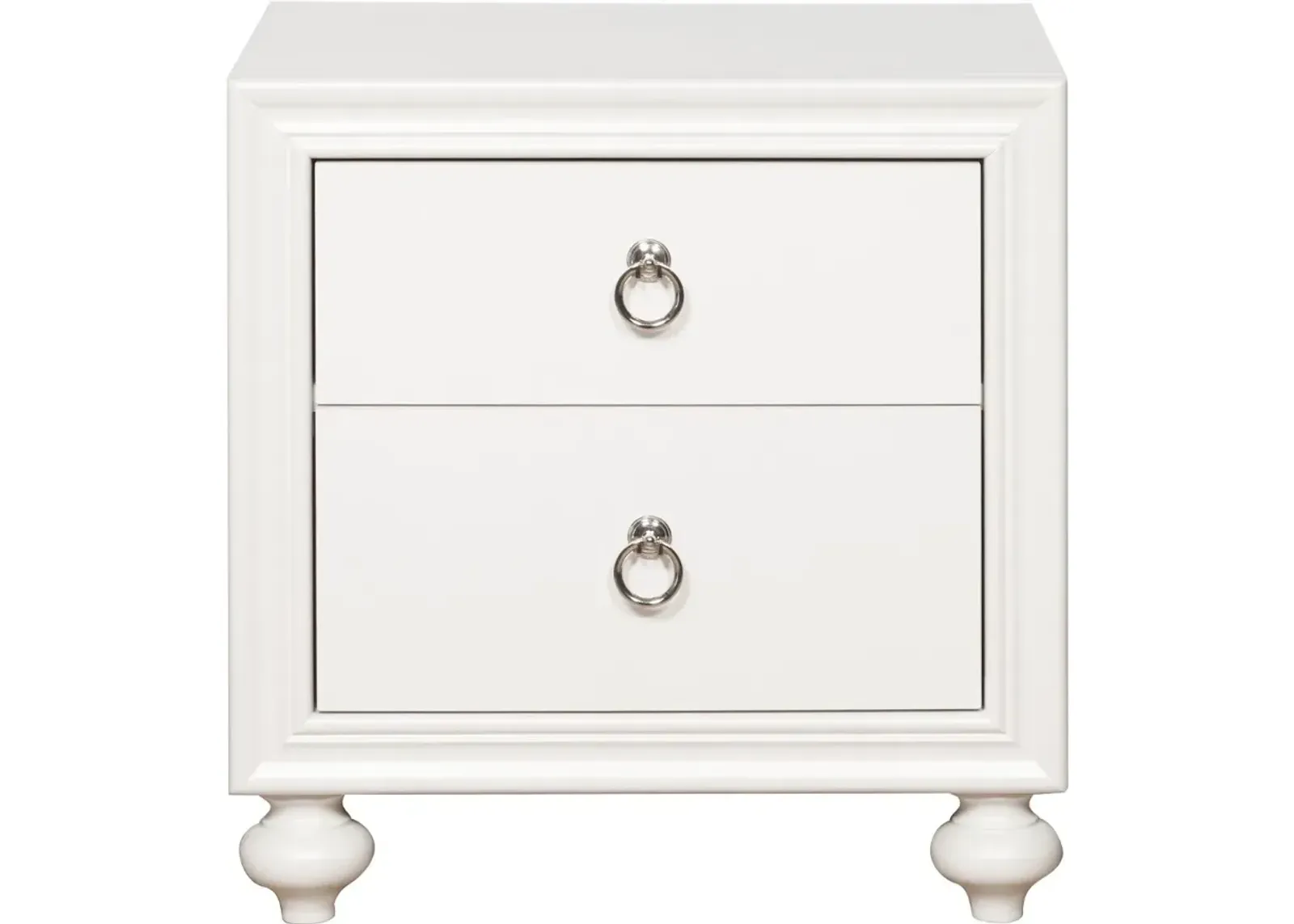 Bella White Nightstand