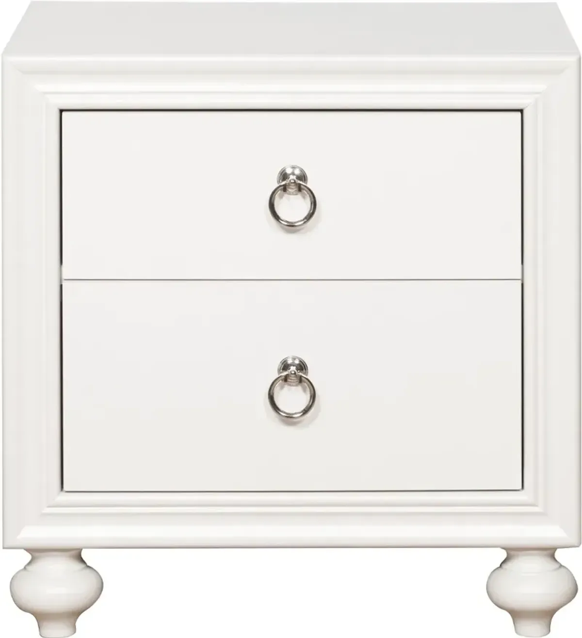 Bella White Nightstand