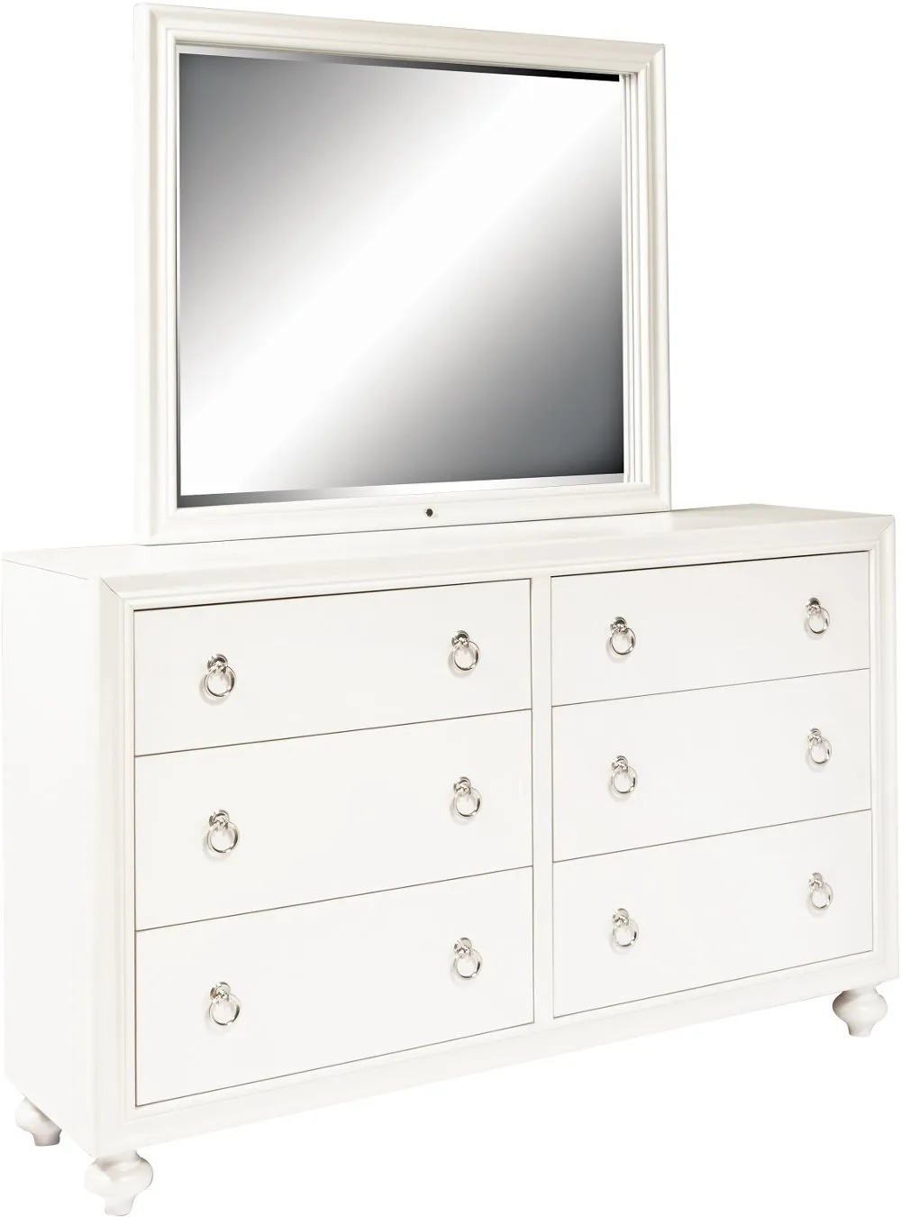 Bella White Dresser