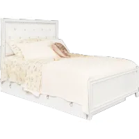 Bella White Full Bed