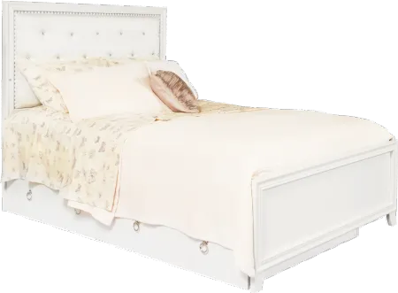 Bella White Full Bed