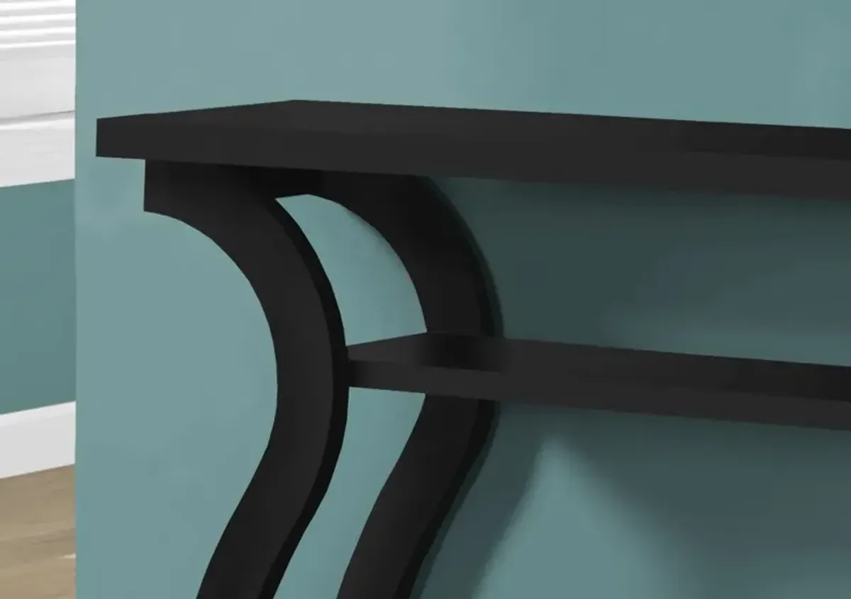 Hall Console Table - Black