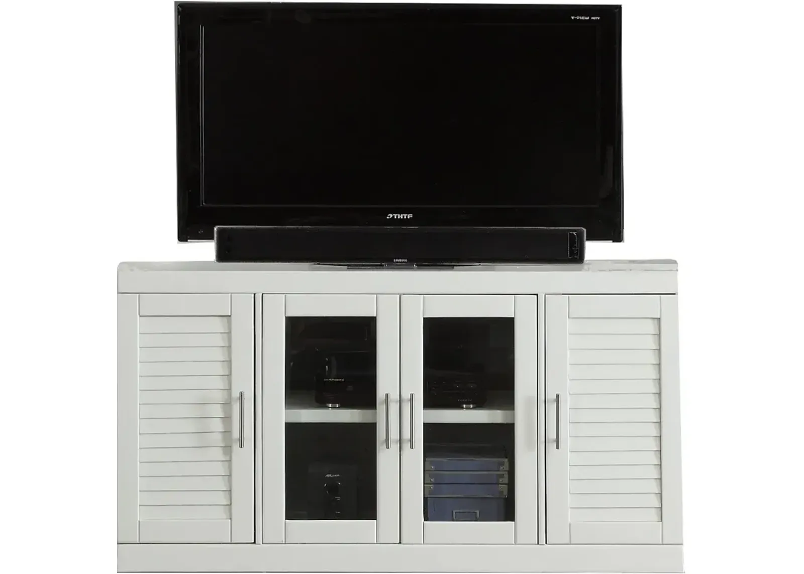 Catrina White 56" TV Stand