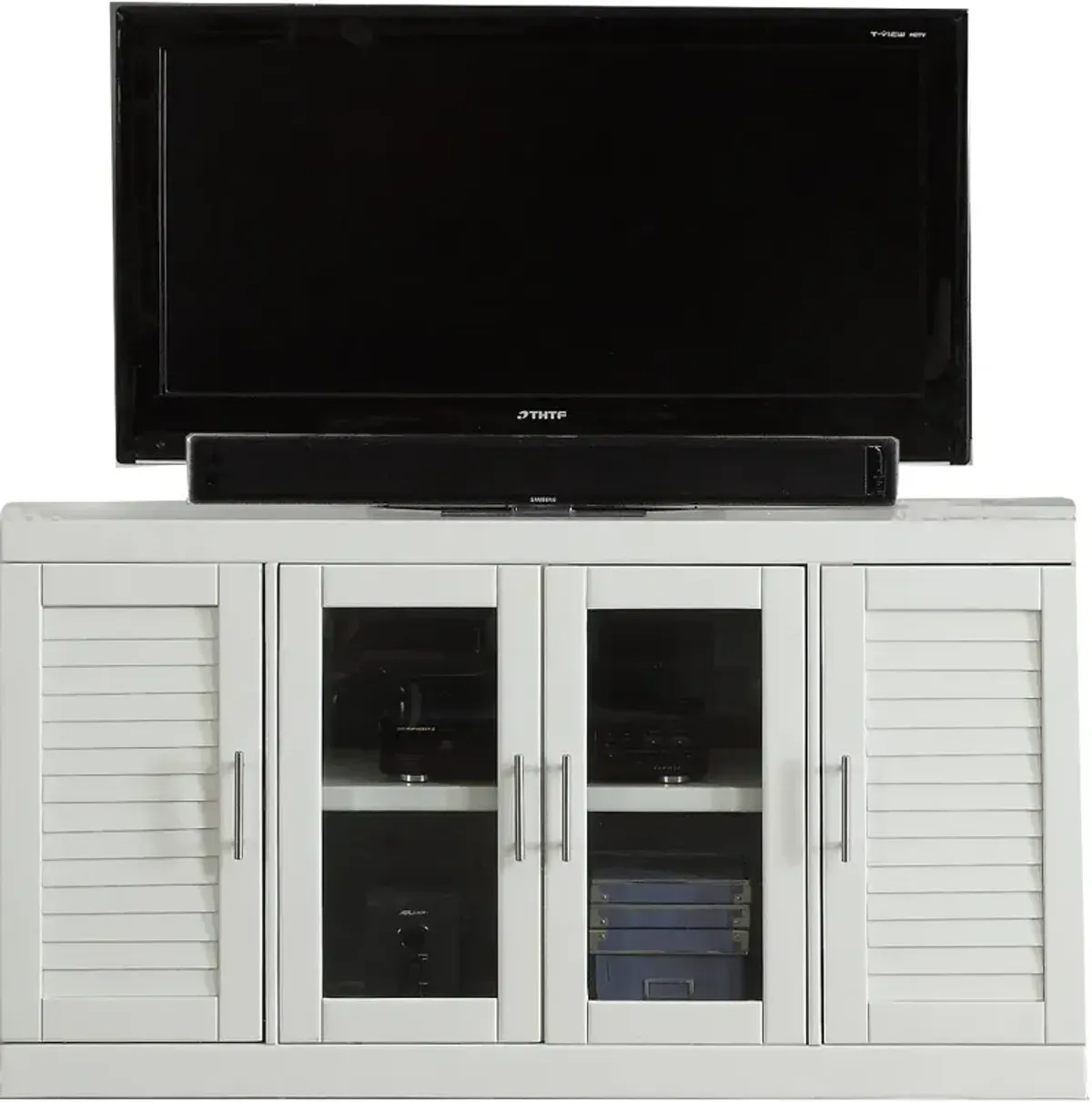 Catrina White 56" TV Stand