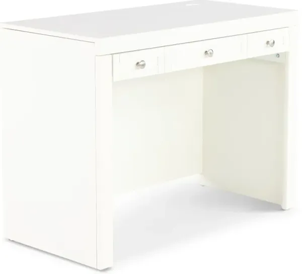 Catrina White 40" Desk