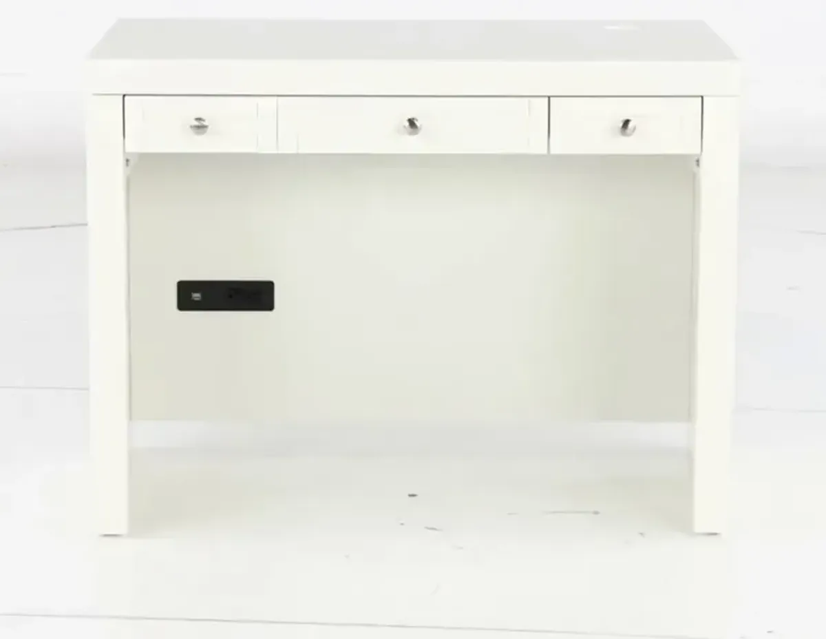 Catrina White 40 Inch Desk